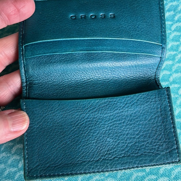CROSS Credit card carrier turquoise - Picture 3 of 4